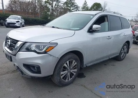 2018 Nissan Pathfinder Sv from USA, damaged, VIN 5N1DR2MM1JC675383